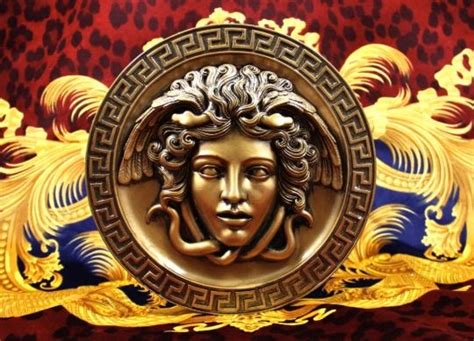 medusa versace gold|why does Versace use medusa.